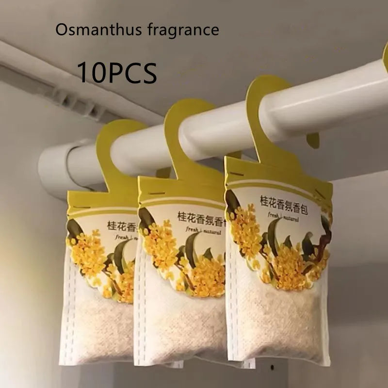 Wardrobe Sachet Natural Aromatherapy hanging bag Lavender Fragrance Pack Mildew and insect proof wardrobe sachet air freshener