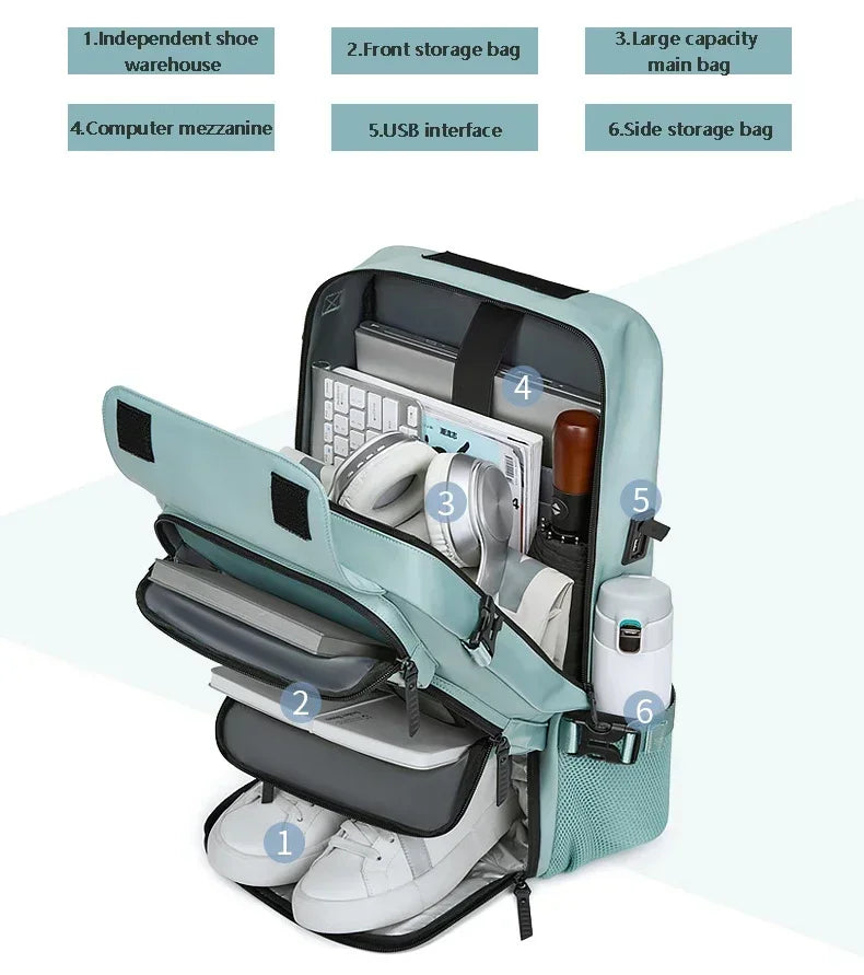 SWISS Travel Backpack Waterproof 16 Inch Business Laptop Backpack Outdoors Climbing Anti-theft Luggage Bag Hiking Mochila Рюкзак