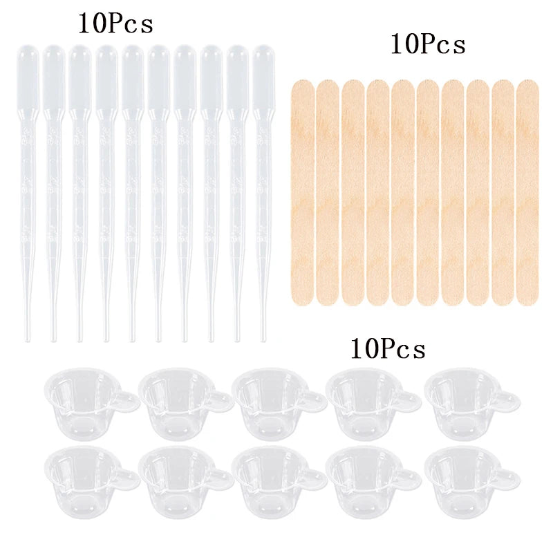 Pour Split Cup Silicone Epoxy Mix For Paint Pouring Cups DIY Resin Tool Epoxy Resin Acrylic Paint Resin Mold Jewelry Making Tool