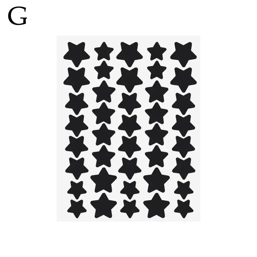 40Pcs/sheet Colorful Cute Star Heart Shaped Treatment Sticker Invisible Cover Removal Pimple Patch Skin Care