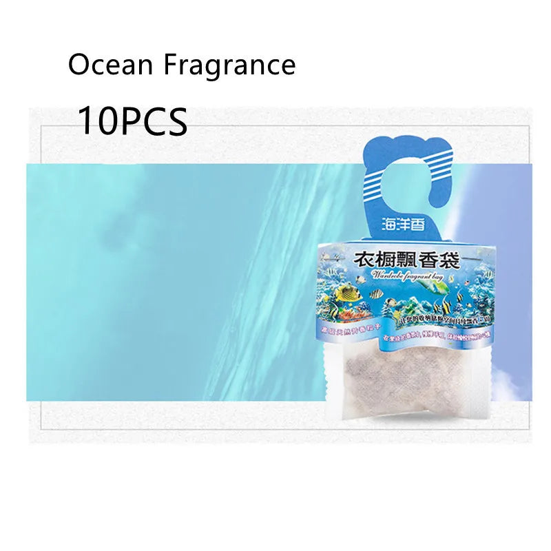 Wardrobe Sachet Natural Aromatherapy hanging bag Lavender Fragrance Pack Mildew and insect proof wardrobe sachet air freshener