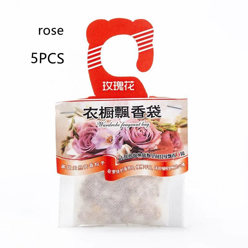 Wardrobe Sachet Natural Aromatherapy hanging bag Lavender Fragrance Pack Mildew and insect proof wardrobe sachet air freshener