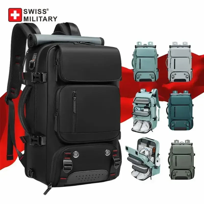 SWISS Travel Backpack Waterproof 16 Inch Business Laptop Backpack Outdoors Climbing Anti-theft Luggage Bag Hiking Mochila Рюкзак