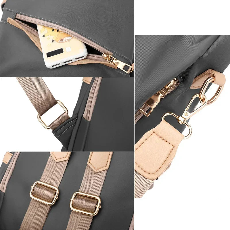 Waterproof Oxford Cloth Women Backpack Anti-theft Backpack Woman Light Weight Travel Backpack Fashion School Shoulder Bags