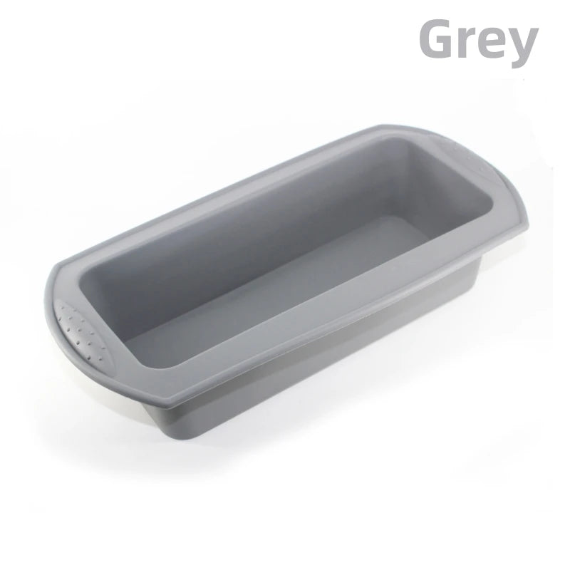 New Silicone Cake Mold Rectangular Silicone Bread Pan Cake Toast Pan Cake Moulds Baking Cake Bread Molds Tools