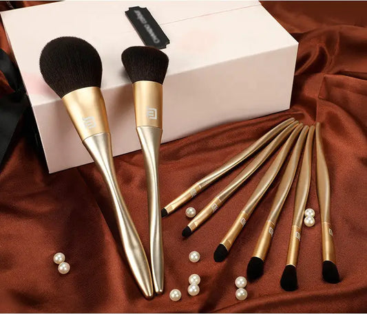 Gold Queen Vegan Brush Set